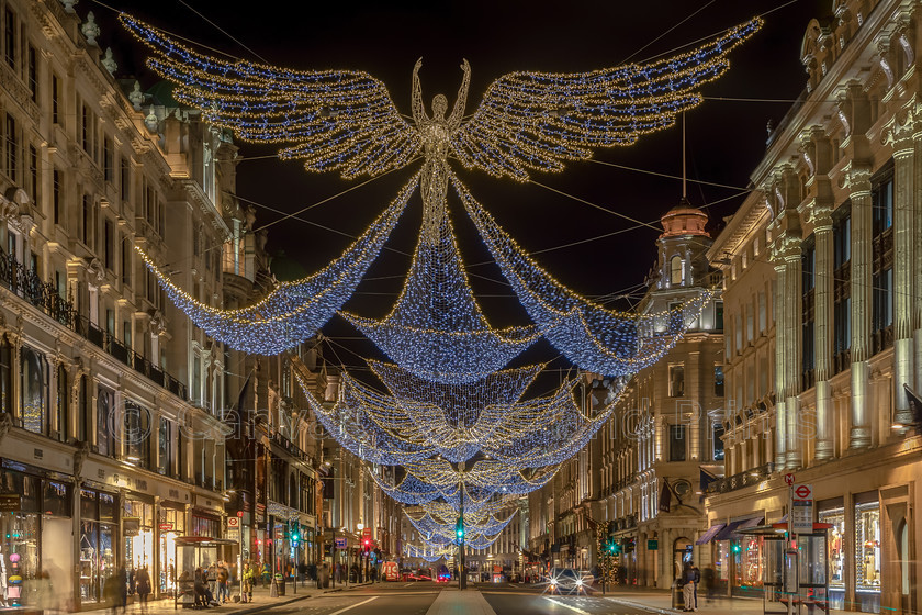 Regent-Street-Angels-0841 
 The Angels of Regent Street 
 Keywords: 2018, Angels, Christmas, December, Decorations, Kev Ash, Lights, London, Night, Night Scenes, Night Shots, Regent Street